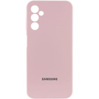 Чохол Silicone Cover Lakshmi Full Camera (AA) with logo для Samsung Galaxy A26 5G Рожевий / Pink Sand
