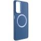 TPU чохол Bonbon Metal Style with MagSafe для Samsung Galaxy A15 4G/5G / M15 5G Синій / Cosmos Blue