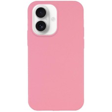 Чохол Silicone Case Full Protective (AA) NO LOGO для Apple iPhone 16 (6.1") Рожевий / Light pink