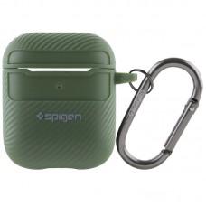 Футляр SGP Shockproof для навушників Airpods 1/2 Pine green