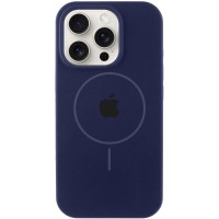 Чохол Silicone Case Full Protective (AA) with MagSafe для Apple iPhone 14 Pro Max (6.7") Темно-синій / Midnight blue