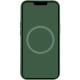 Чохол Silicone case (AAA) with Magsafe and Animation для Apple iPhone 13 (6.1") Зелений / Clover