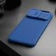 Карбонова накладка Nillkin CamShield Pro Magnetic для Apple iPhone 15 Pro Max (6.7") Blue