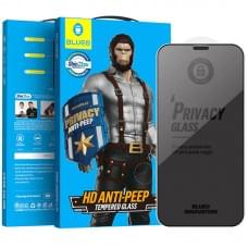 Захисне 2.5D скло Blueo Full Cover Anti-Peep для Apple iPhone 12 Pro / 12 (6.1") Чорний