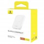 Портативний ЗП Power Bank Baseus Magnetic Mini Air 20W c БЗП 6000 mAh (P10059002223-0) Stellar White