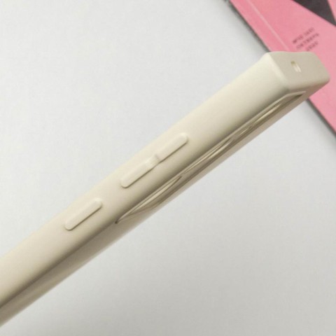 Чохол TPU GETMAN Liquid Silk Full Camera для Samsung Galaxy S24 Ultra Пісочний / Sand