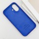 Чехол Silicone case (AAA) with Magsafe and Animation (button) для Apple iPhone 16 (6.1")