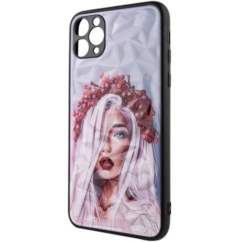 TPU+PC чохол Prisma Ladies для Apple iPhone 11 Pro Max (6.5") Ukrainian Girl