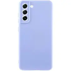 Чохол TPU GETMAN Liquid Silk Full Camera для Samsung Galaxy S22+ Бузковий / Light purple