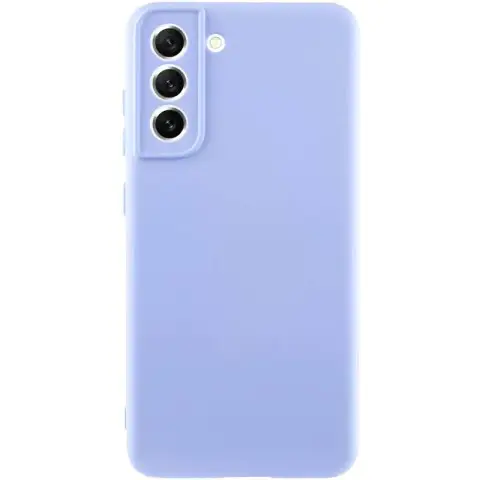 Чохол TPU GETMAN Liquid Silk Full Camera для Samsung Galaxy S22+ Бузковий / Light purple