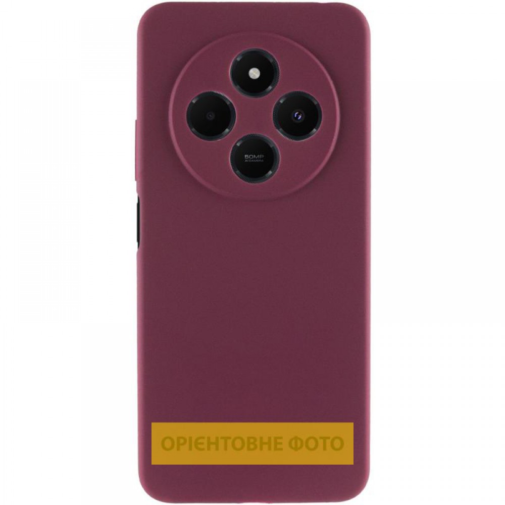 Чохол Silicone Cover Ummi Lakshmi Full Camera (AA) для Xiaomi Redmi A5 (Europe version) Бордовий / Marsala