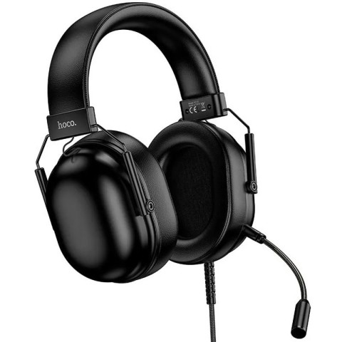 Накладні навушники Hoco W113 Dynamic (USB7.1+3.5mm/2m) Black