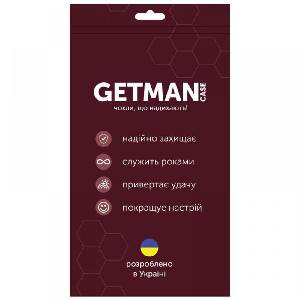 TPU чохол GETMAN Ease logo посилені кути для Apple iPhone 17 (6.3") Безбарвний (прозорий)