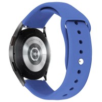 Силіконовий ремінець Sport для Smart Watch 22mm Синій / Royal blue