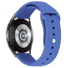 Силіконовий ремінець Sport для Smart Watch 22mm Синій / Royal blue