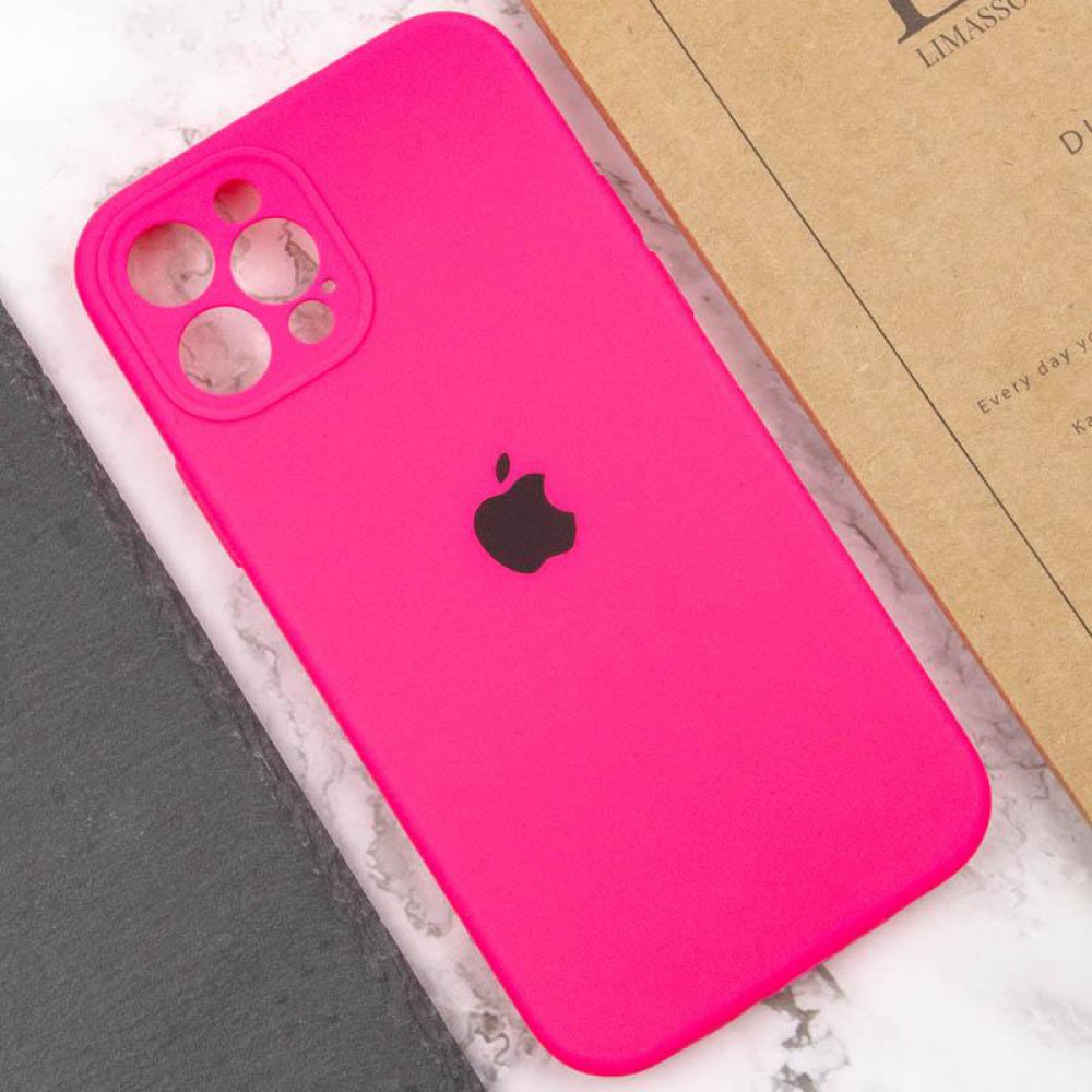 Чехол Silicone Case Full Camera Protective (AA) для Apple iPhone 12 Pro (6.1")