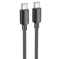 Дата кабель Hoco X96 Hyper Type-C to Type-C 60W (1m) Black