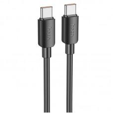 Дата кабель Hoco X96 Hyper Type-C to Type-C 60W (1m) Black
