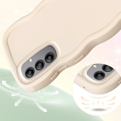 Чохол TPU Ripple для Samsung Galaxy S23 FE Antique White