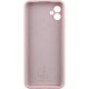 Чохол Silicone Cover Lakshmi Full Camera (AA) для Samsung Galaxy A05 Рожевий / Pink Sand