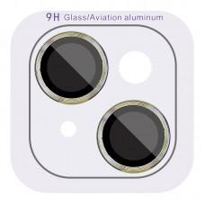 Захисне скло Metal Classic на камеру (в упак.) для Apple iPhone 15 (6.1") / 15 Plus (6.7") Салатовий / Light Green