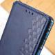 Шкіряний чохол книжка GETMAN Cubic (PU) для Xiaomi 13T / 13T Pro Синій