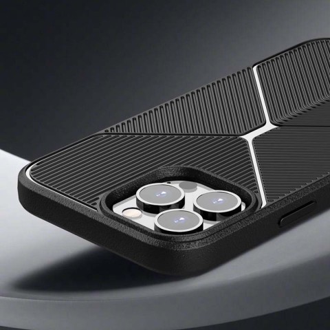 Чохол TPU BlackWood для Apple iPhone 12 Pro Max (6.7") Чорний