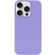 Чохол Silicone Case Full Protective (AA) NO LOGO для Apple iPhone 15 Pro (6.1") Бузковий / Dasheen