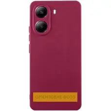 Чохол Silicone Cover Ummi Lakshmi Full Camera (AA) для Motorola Edge 50 Ultra Бордовий / Marsala