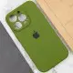 Чохол Silicone Case Full Camera Protective (AA) для Apple iPhone 14 Pro (6.1") Зелений / Dark Olive