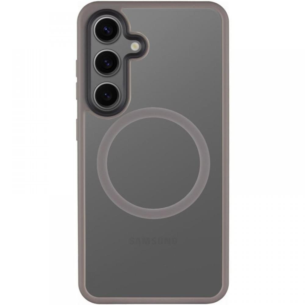 Чохол Ummi Colorful with MagSafe для Samsung Galaxy S25 Сірий / Grey