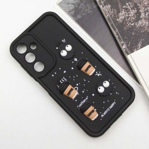 Чохол TPU Toys Case для Samsung Galaxy A36 5G Black / Always Happy
