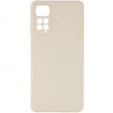 Силіконовий чохол Candy Full Camera для Xiaomi Redmi Note 11 (Global) / Note 11S Бежевий / Antigue White
