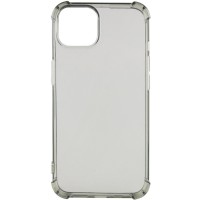TPU чохол GETMAN Ease logo посилені кути для Apple iPhone 14 Plus (6.7") Сірий (прозорий)