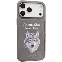 TPU+PC чохол Animal Club для Apple iPhone 17 Pro (6.3") Titanium Gray