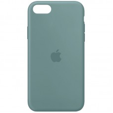 Чохол Silicone Case Full Protective (AA) для Apple iPhone SE (2020) Зелений / Cactus