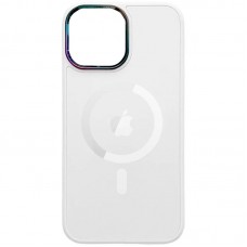 Чохол TPU+Glass Sapphire Mag Evo case для Apple iPhone 13 Pro Max (6.7") White