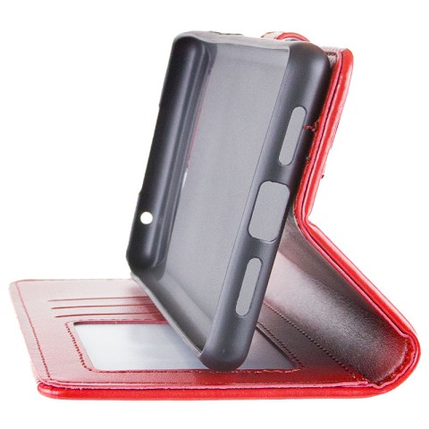 Шкіряний чохол-книжка GETMAN Gallant (PU) для Google Pixel 7 Червоний