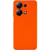 Силіконовий чохол Candy Full Camera для Xiaomi Redmi Note 13 Pro 4G / Poco M6 Pro 4G / Note 14S Помаранчевий / Orange