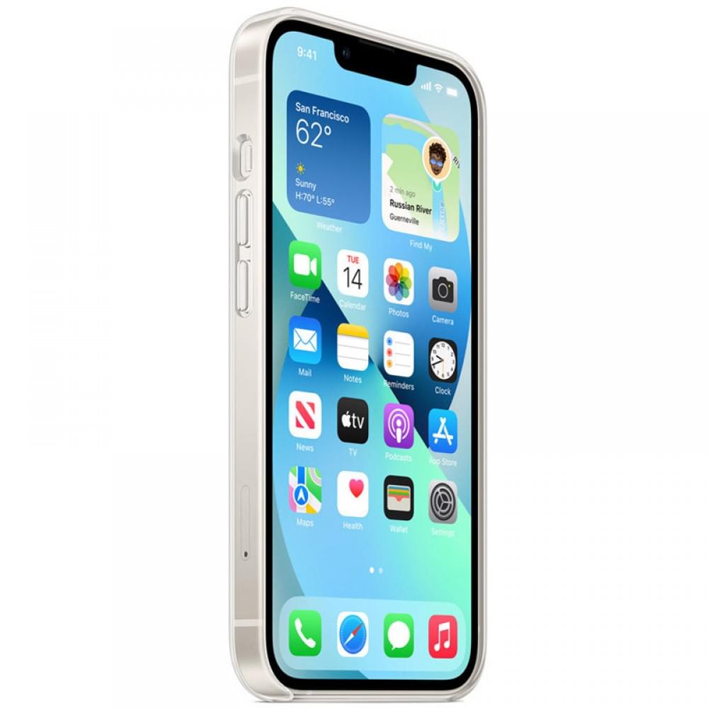 Чохол Clear Case (AAA) with MagSafe and Animation для Apple iPhone 13 (6.1") Clear