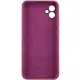 Чохол Silicone Cover Lakshmi Full Camera (AAA) для Samsung Galaxy A04e Бордовий / Plum