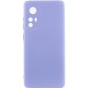 Чохол Silicone Cover Ummi Lakshmi Full Camera (AA) для Xiaomi Redmi Note 12S Бузковий / Dasheen