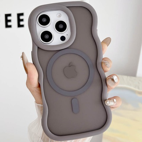 Чохол TPU+PC Undine with MagSafe для Apple iPhone 14 Pro (6.1") Grey