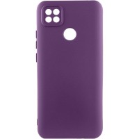 Чохол TPU GETMAN Liquid Silk Full Camera для Xiaomi Redmi 9C Фіолетовий / Purple
