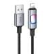 Дата кабель Hoco U144 New USB to Lightning 2.4A (1.2m) Black