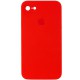 Чохол Silicone Case Square Full Camera Protective (AA) для Apple iPhone 7 / 8 / SE (2020) (4.7") Червоний / Red