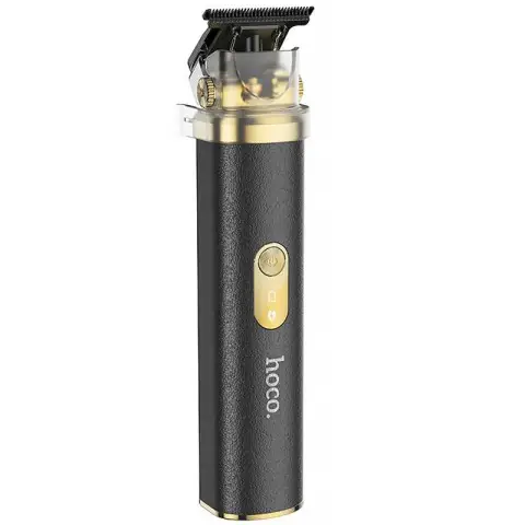 Машинка для стрижки волосся Hoco HP22 Retro engraving Black