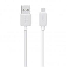 Дата кабель Usams US-SJ690 Striped KY Ser. USB to MicroUSB 2A (1m)