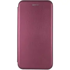 Шкіряний чохол-книжка Classy для Samsung Galaxy A51 Бордовий
