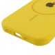Чохол Silicone Case Full Protective (AA) with MagSafe для Apple iPhone 14 Plus (6.7") Жовтий / Yellow